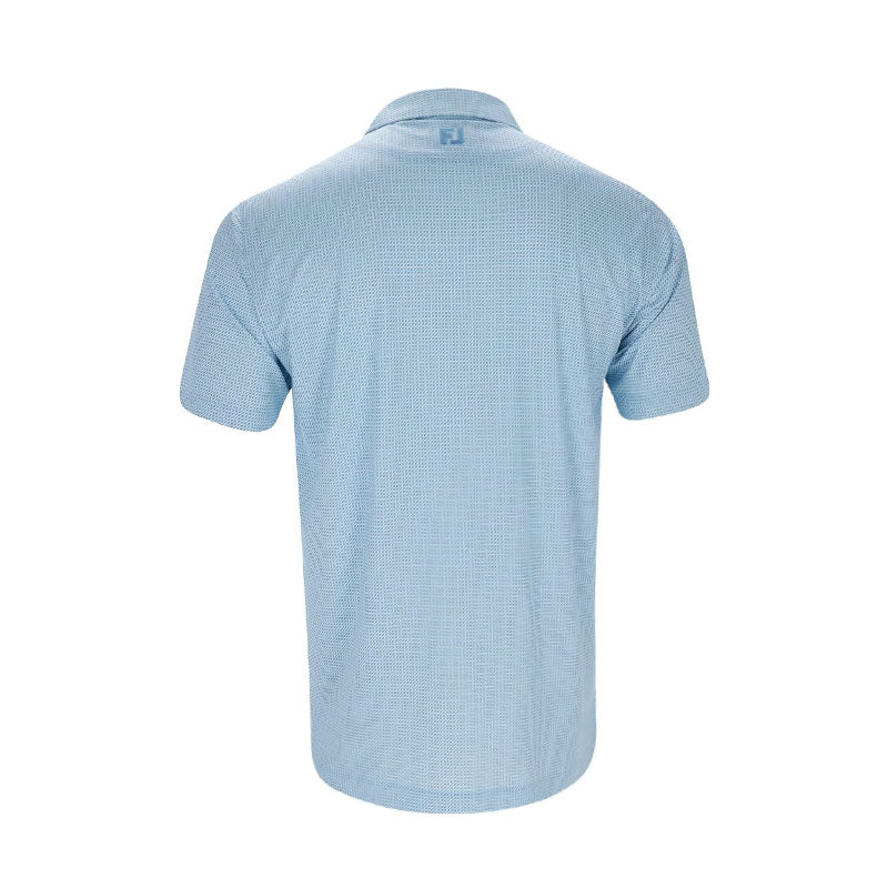 FOOTJOY 3D Lisle Men's Polo (Blue) - Image 2