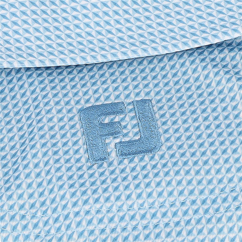 FOOTJOY 3D Lisle Men's Polo (Blue) - Image 4