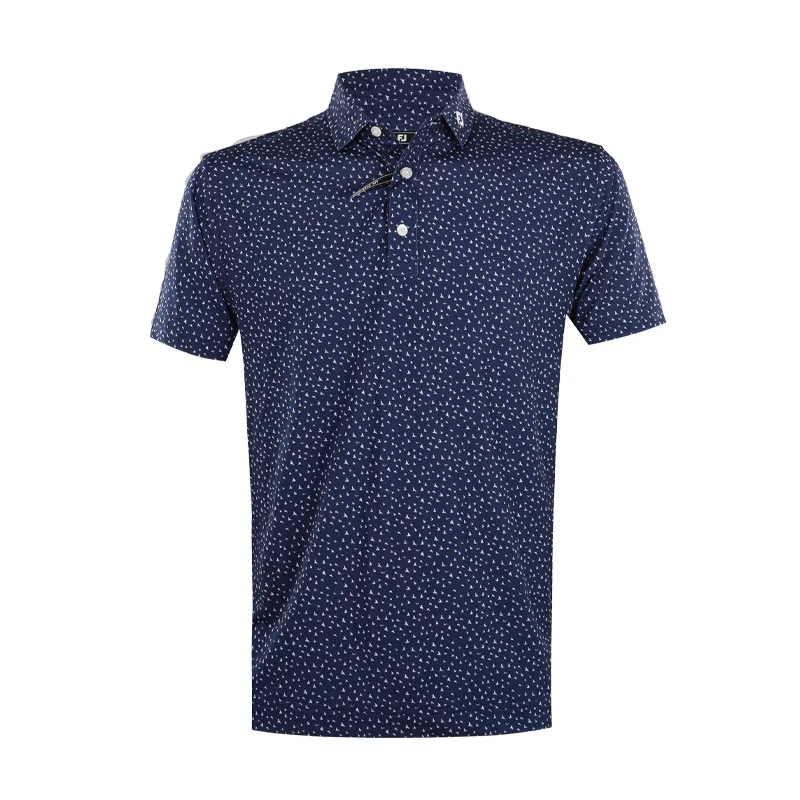 FOOTJOY Bird Print Men's Polo (Navy)