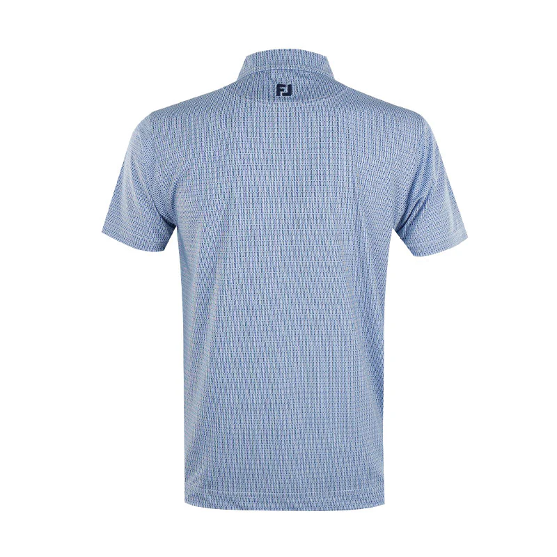FOOTJOY Tee Ceo Lisle Men's Polo (Navy) - Image 2