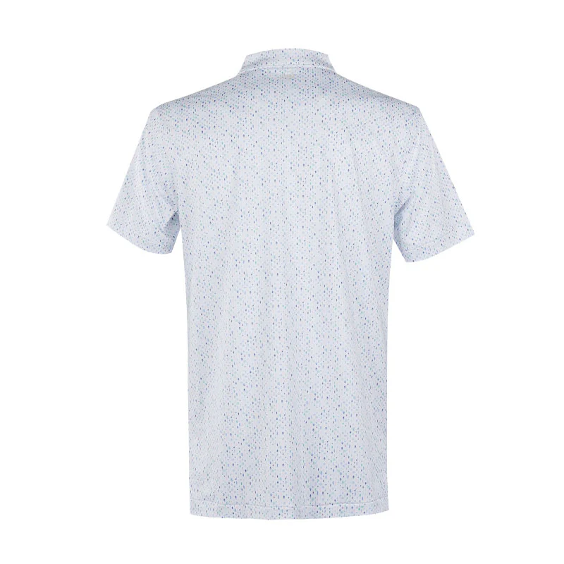 PETER MILLAR Cocktail Garnish Men's Performance Polo (White) - Image 2