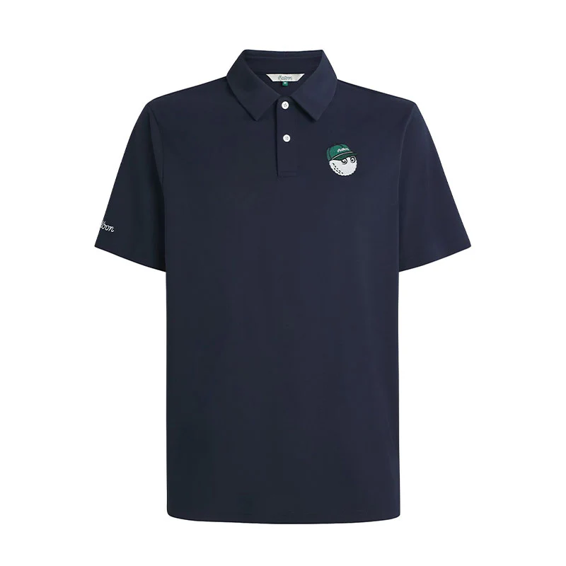 MALBON GOLF Fairway Baldwin Men's Polo (Navy)