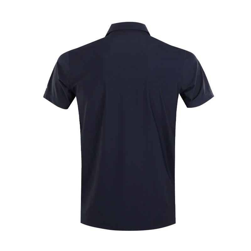 LE COQ SPORTIF GOLF Nylon Stretch Men's Polo (Navy) - Image 2