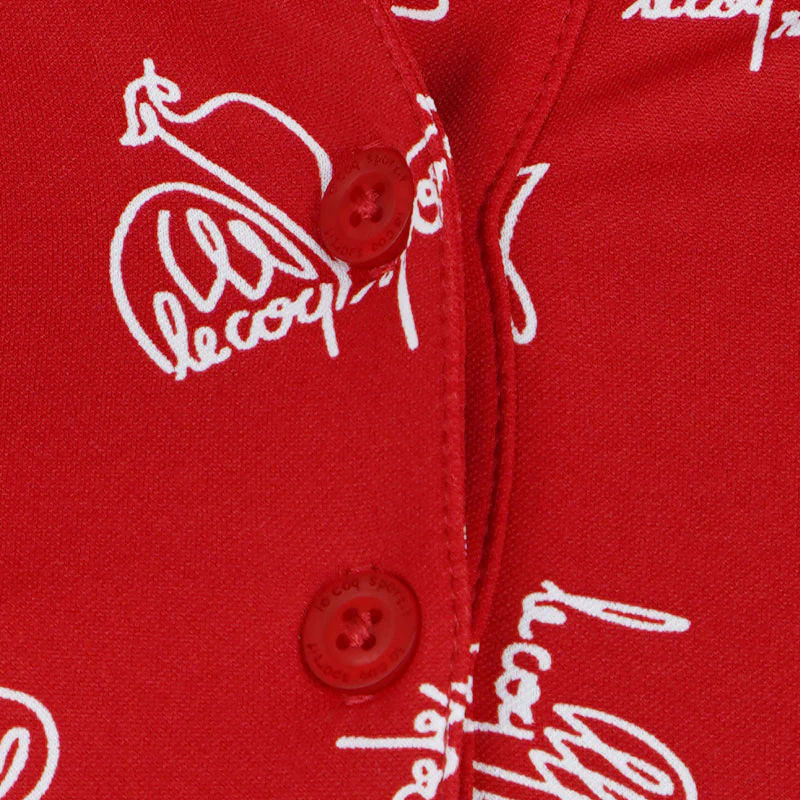 LE COQ SPORTIF GOLF Women's Polo (Red) - Image 3