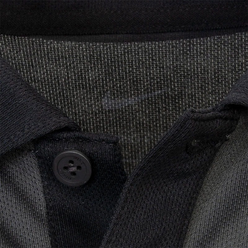 NIKE Tour Dri-FIT Solid Men's Polo (Anthracite) - Image 3