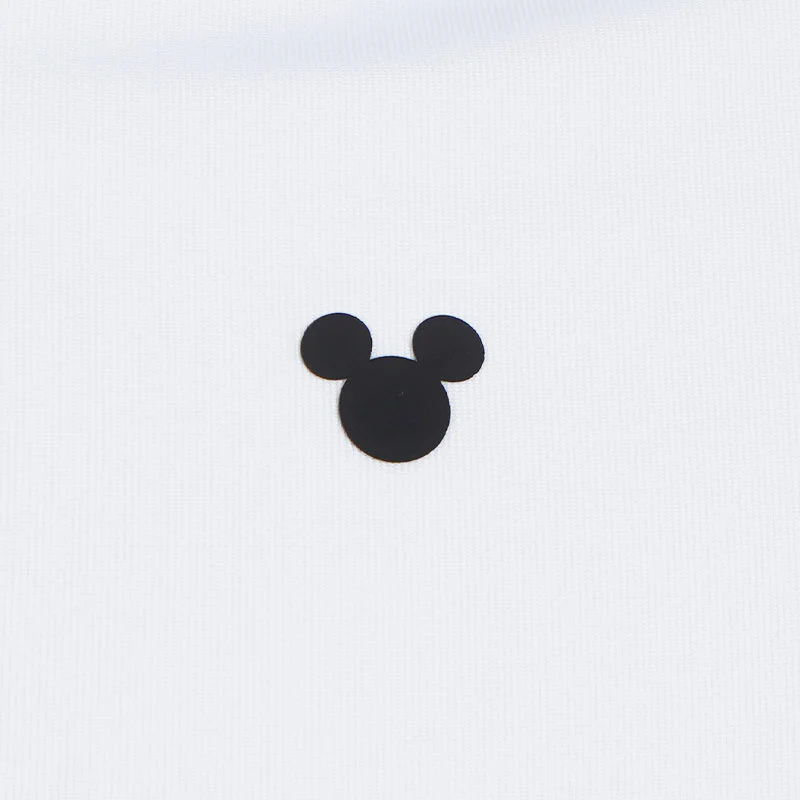 DISNEY Mickey Mouse Men's Mesh Polo (White) - Image 4
