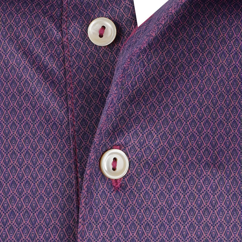 PETER MILLAR Abbott Men's Performance Jersey Polo (Rosewood) - Image 3