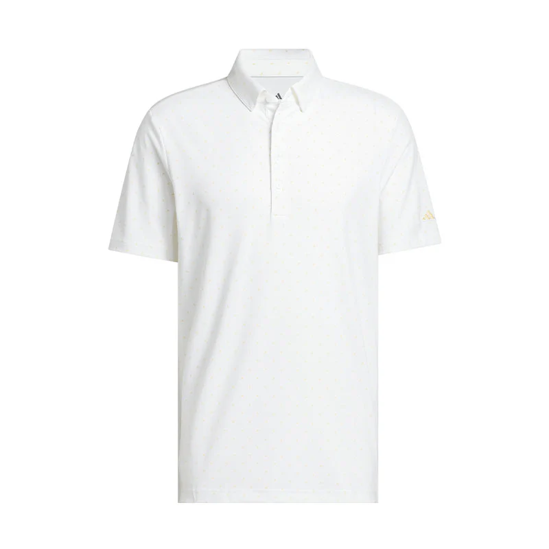 ADIDAS Ultimate365+ Microprint Men's Polo (White)
