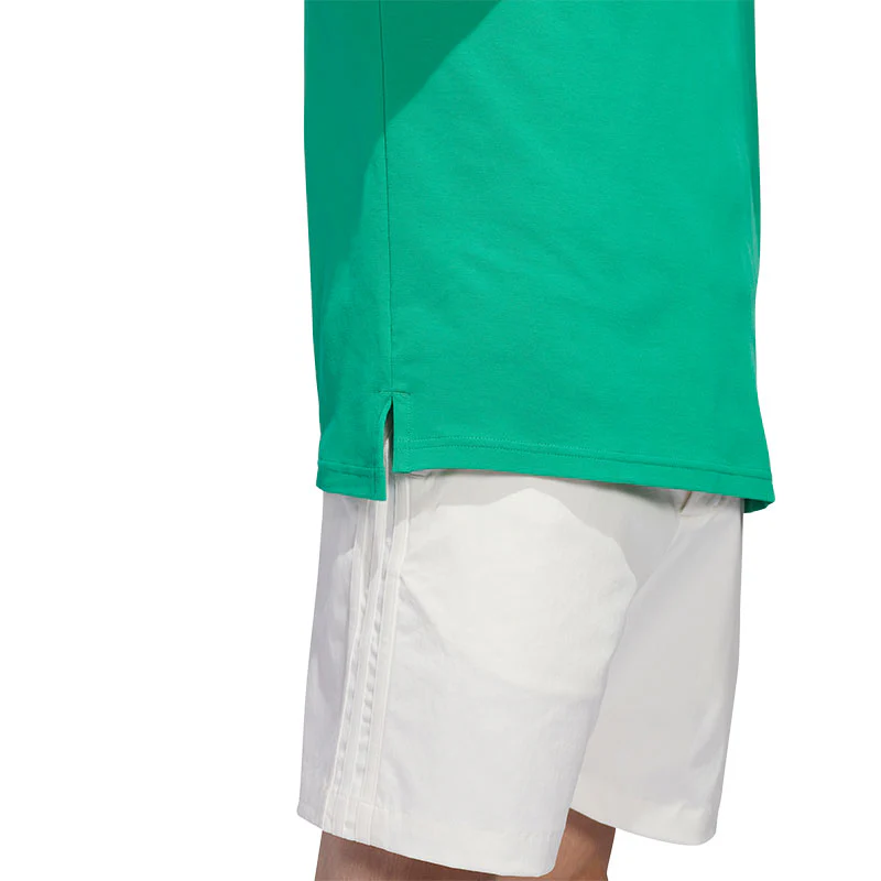 ADIDAS Originals Twistknit Trefoil Men's Polo (Green) - Image 4