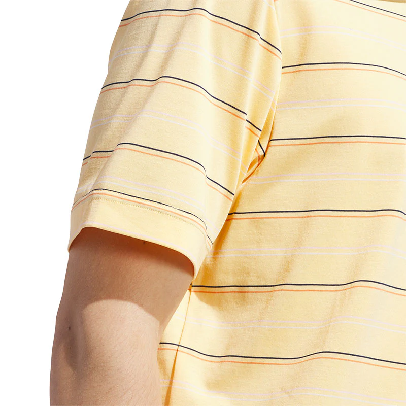 ADIDAS Originals Archive Stripe Men's Polo (Orange) - Image 4