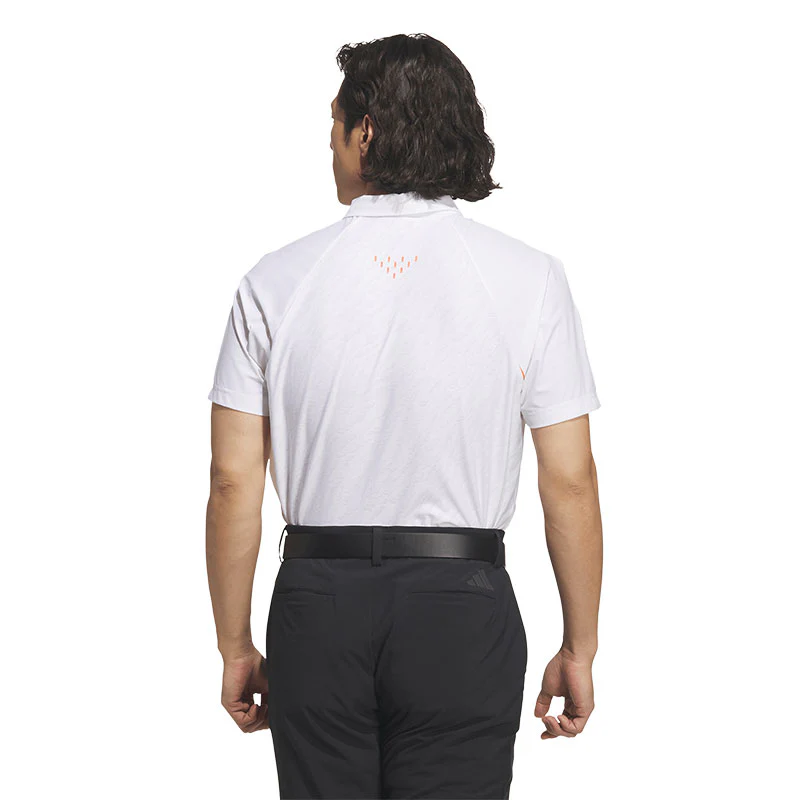 ADIDAS Ultimate365 Tour Climacool Men's Polo (White) - Image 2