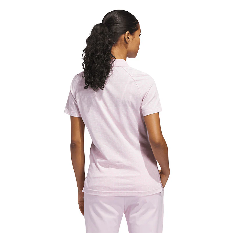 ADIDAS Originals All Over Trefoil Women's Polo (Pink) - Image 2