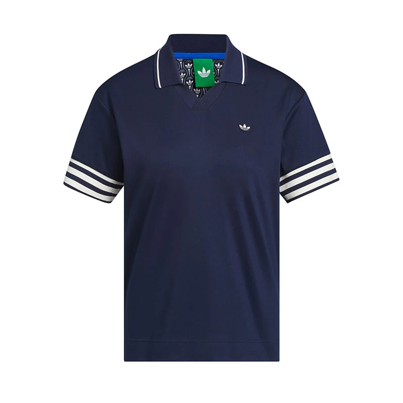 ADIDAS Originals 3-Stripe Women's Polo (Indigo)