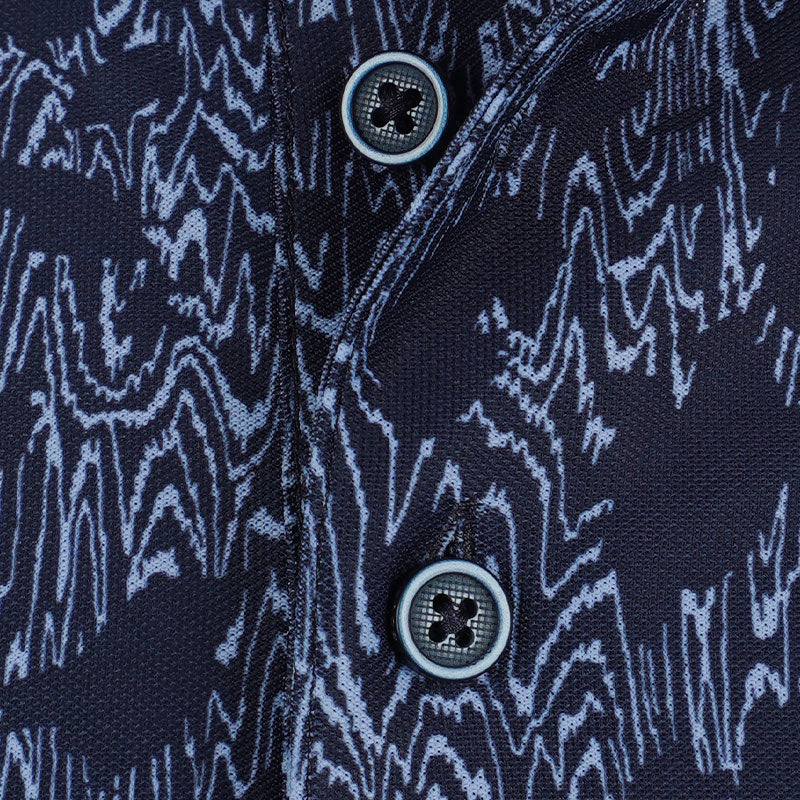 GFORE Woody Men's Tech Pique Polo (Twilight) - Image 3