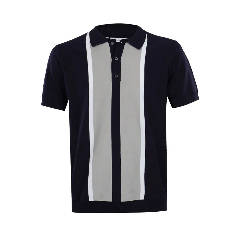 CALVIN KLEIN Monard Men's Knitted Polo (Navy)
