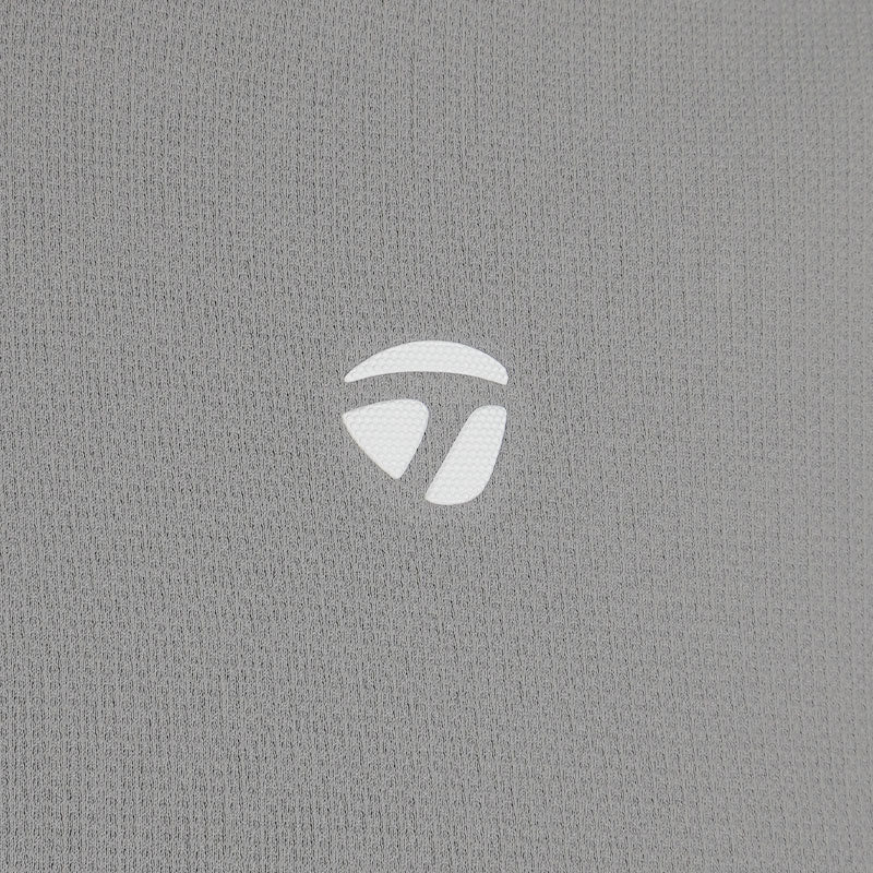 TAYLORMADE Graphic Black Men's Polo (Grey) - Image 4