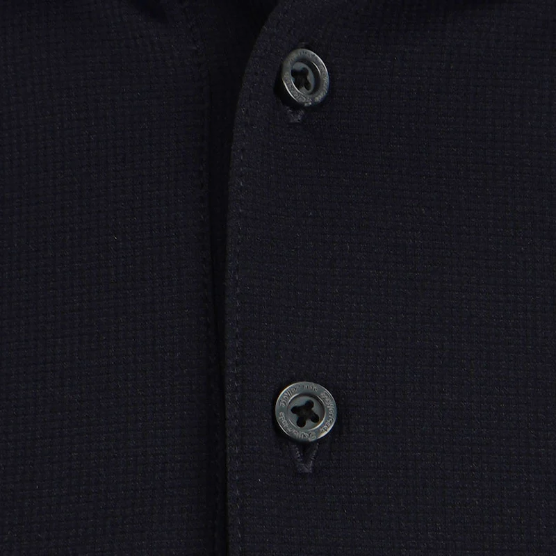 TAYLORMADE Vertical Stripe Men's Polo (Navy) - Image 3