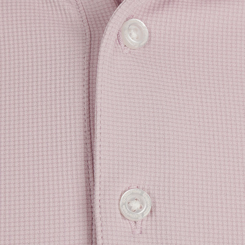 TAYLORMADE Vertical Stripe Men's Polo (Pink) - Image 3