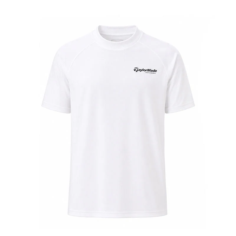 TAYLORMADE T-ICE T-AIR Cool Mesh Men's Polo (White)
