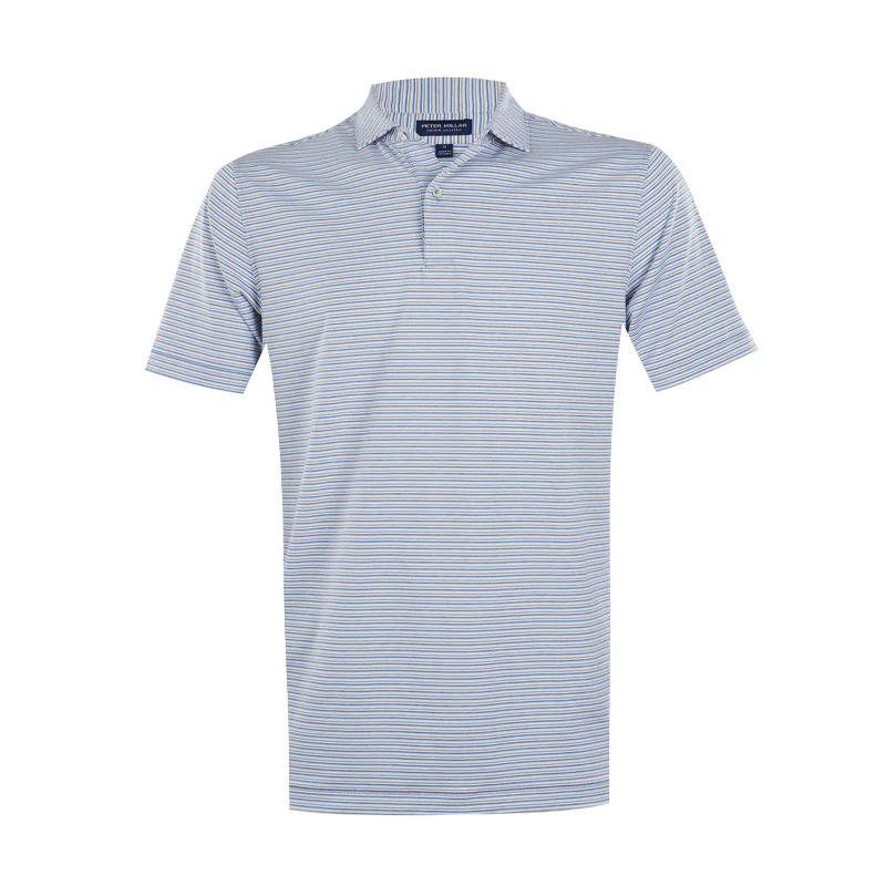PETER MILLAR Alda Men's Performance Jersey Polo (Dusk Blue)