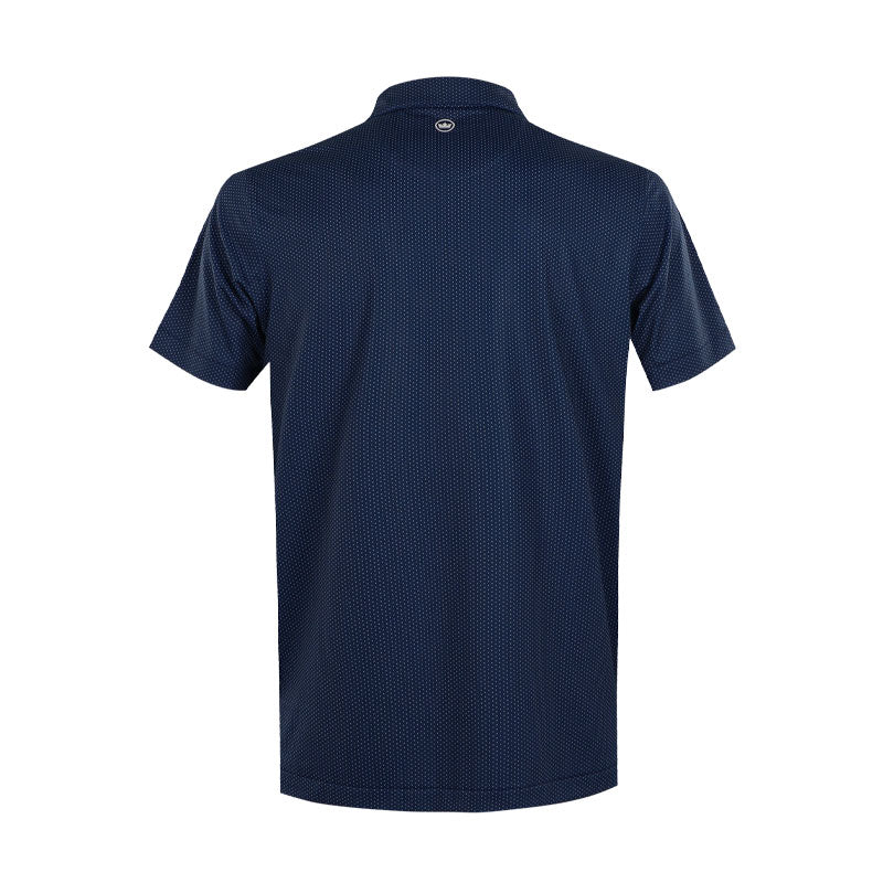 PETER MILLAR Fermata Men's Performance Jersey Polo (Navy) - Image 2