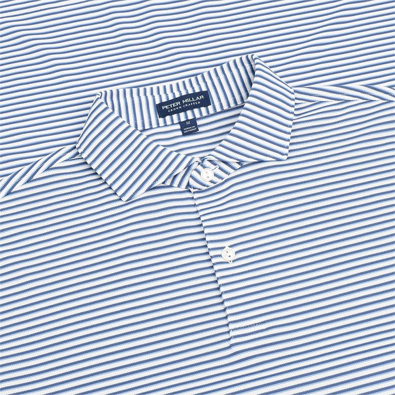 PETER MILLAR Tempo Performance Mesh Men's Polo - Image 3