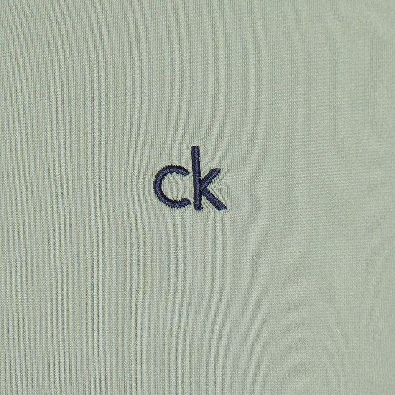 CALVIN KLEIN Robertson Men's Polo (Sage) - Image 4