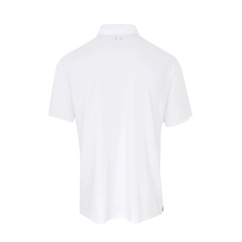 UNDER ARMOUR Halo Bonded Men's Polo (White) - Image 2