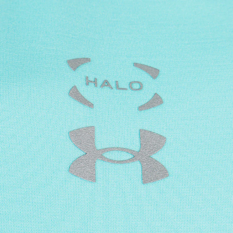 UNDER ARMOUR Halo Bonded Men's Polo (Neo Turquoise) - Image 4