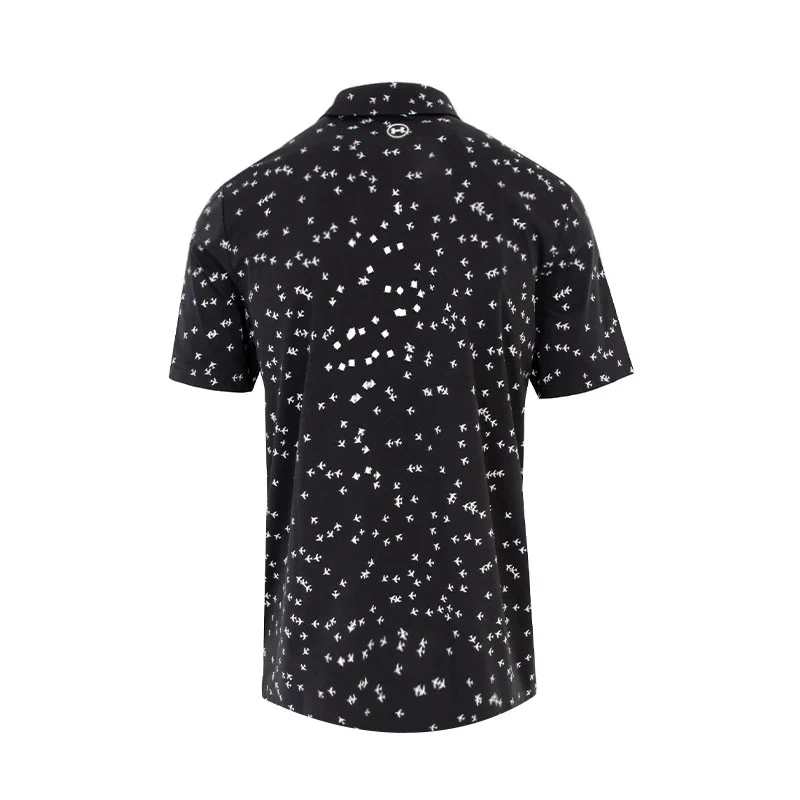 UNDER ARMOUR ArmourDry Golf Trip Men's Polo (Black) - Image 2