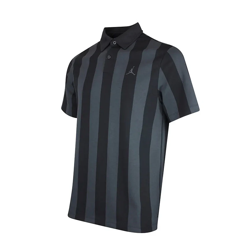 NIKE Jordan Sport Men's Polo (Black) - Image 3
