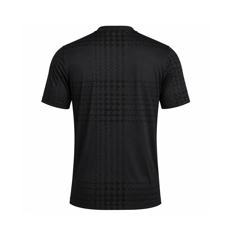 NIKE Tartan Men's T-Shirt (Black) - Image 2