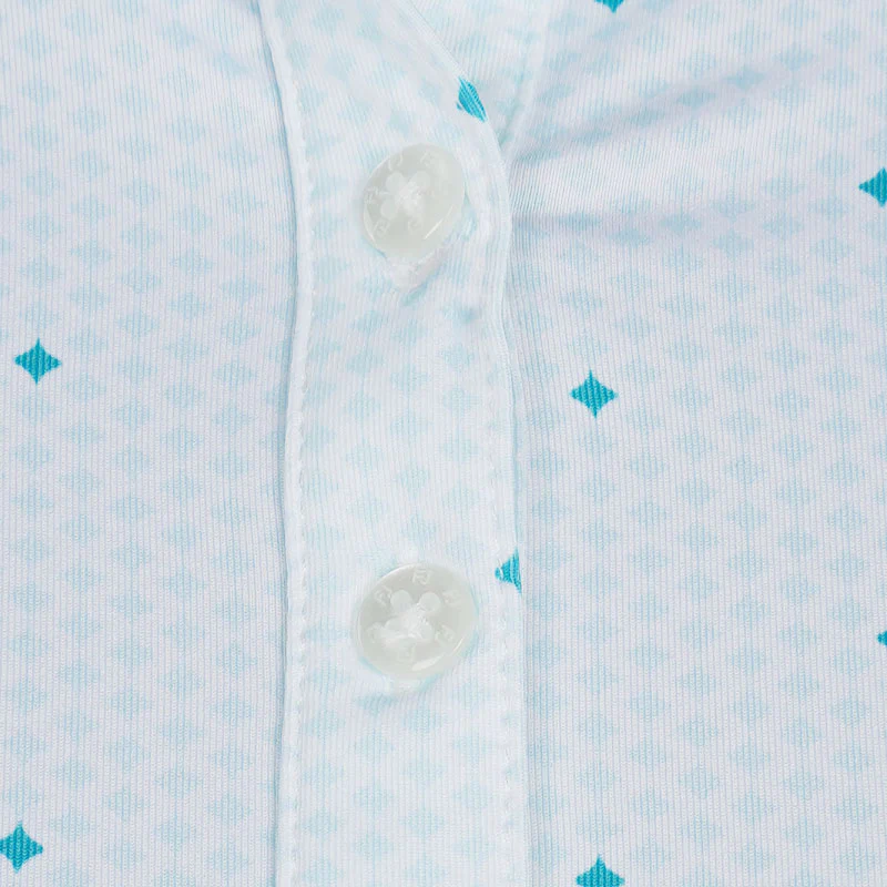 FOOTJOY Women's Polo (Blue) - Image 3