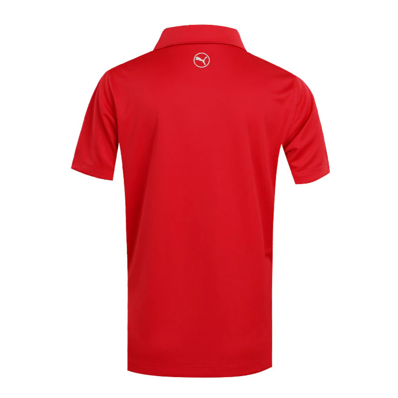 PUMA Boy's Pure 2.0 Boy's Polo (Red) - Image 2