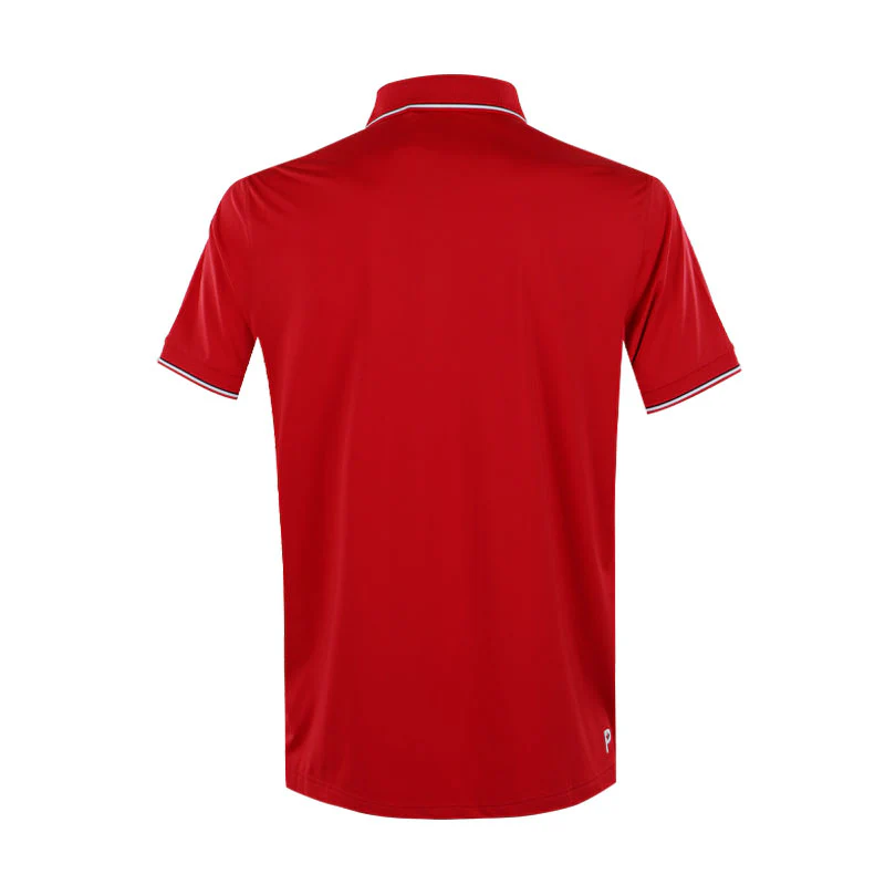 PUMA Maple Leaf Solid Men's Polo (Red) - Image 2