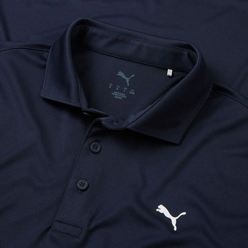 PUMA Pure 3.0 Men's Polo (Deep Navy) - Image 3