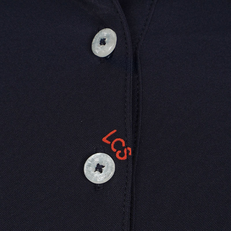 LE COQ SPORTIF GOLF Flying Pattern Women's Polo (Navy) - Image 3