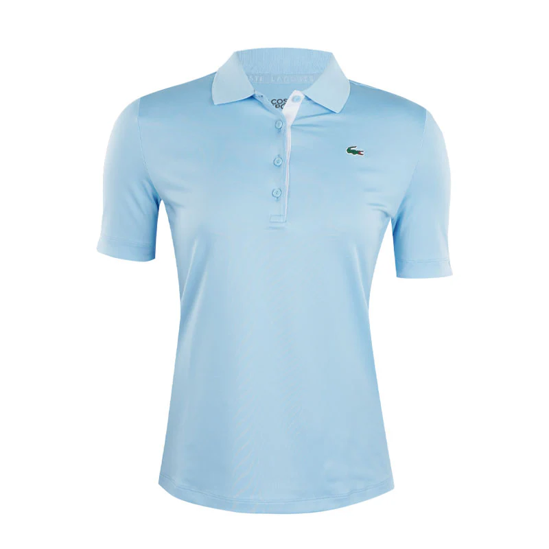 LACOSTE Women's Slim Fit UV Protect Stretch Women's Polo (Overview)