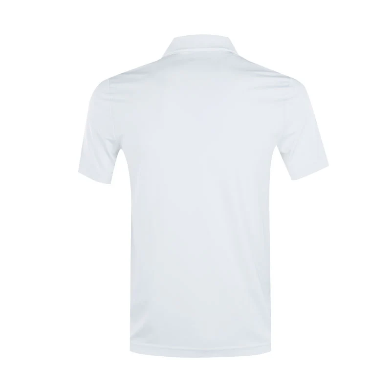 LACOSTE Regular Fit UV Protect Men's Polo (White) - Image 2