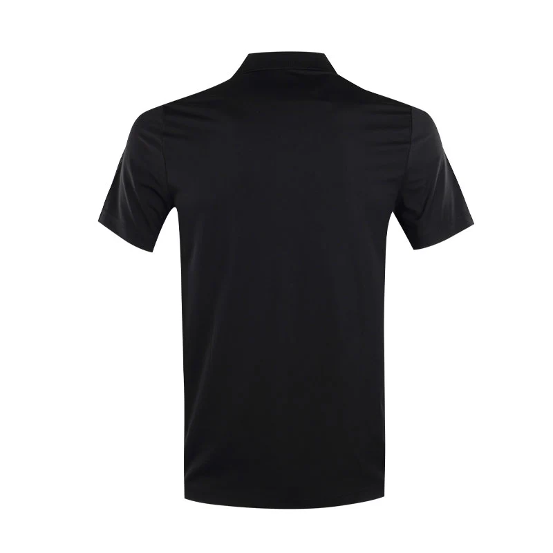 LACOSTE Regular Fit UV Protect Men's Polo (Black) - Image 2