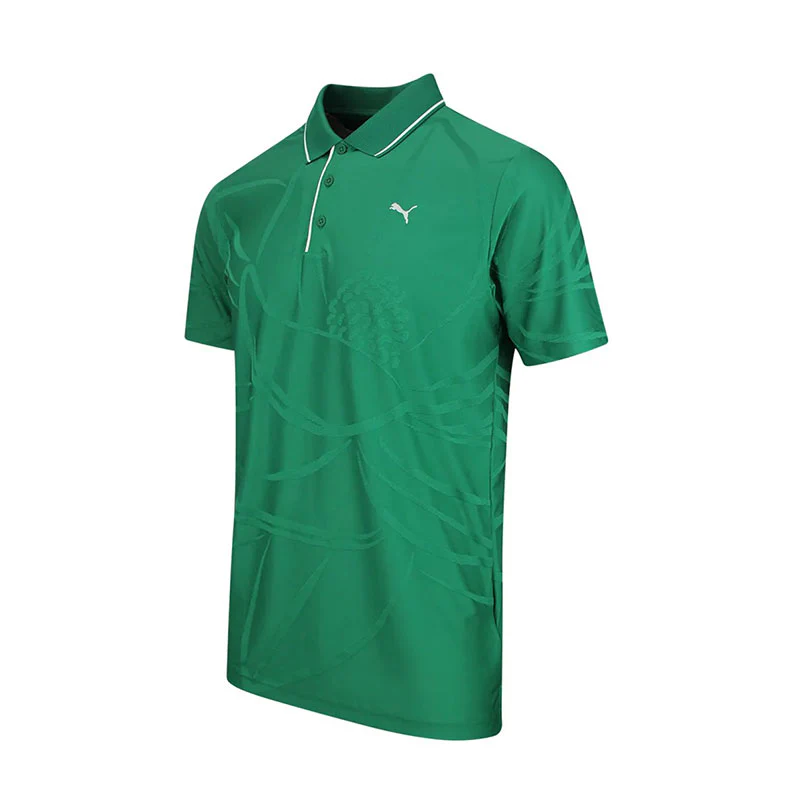 PUMA 30904 Men's Polo (Luso Green) - Image 3