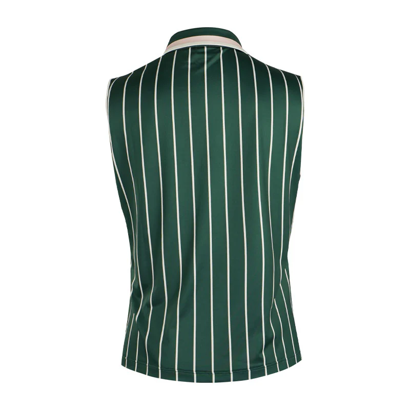 FORE ALL All Moore Women's Sleeveless Polo (Green) - Image 2