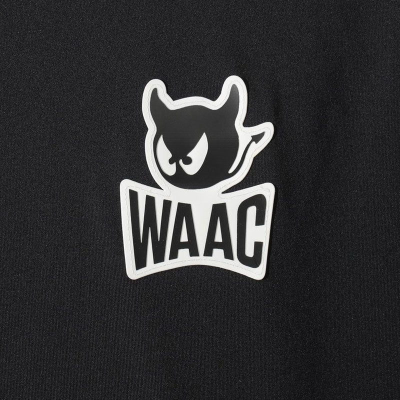 WAAC Player's Edition Emblem Basic Men's Polo (Black) - Image 4