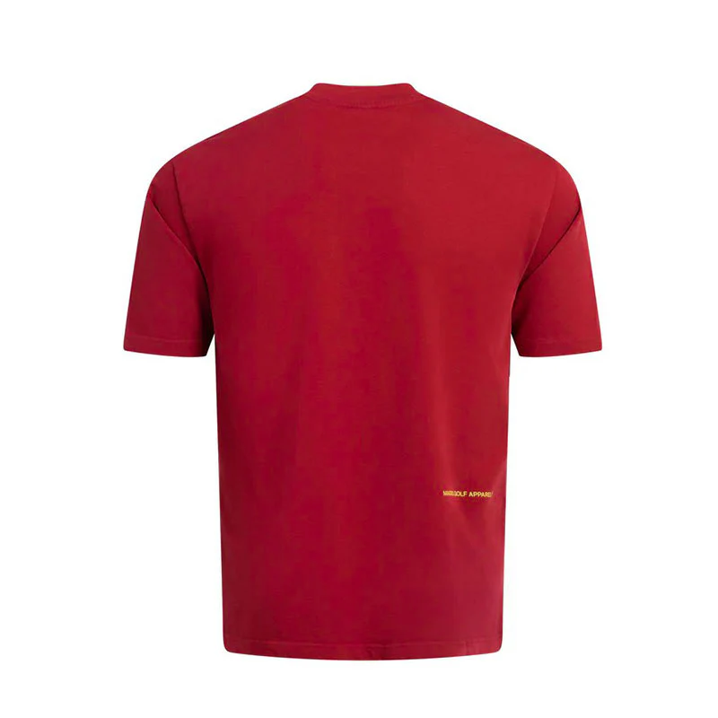 MANORS x Reebok Men's Graphic T-Shirt (Burgundy) - Image 2