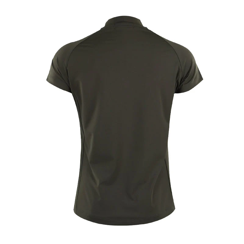 LE COQ SPORTIF GOLF Rijoume Women's Mock Neck Shirt (Grey) - Image 2