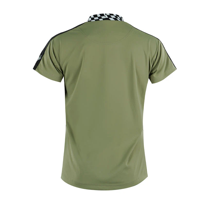 LE COQ SPORTIF GOLF Sunscreen Wide Fit Women's Mock Shirt (Khaki) - Image 2