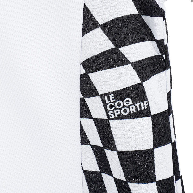 LE COQ SPORTIF GOLF Wide Women's Mock Shirt (White) - Image 4