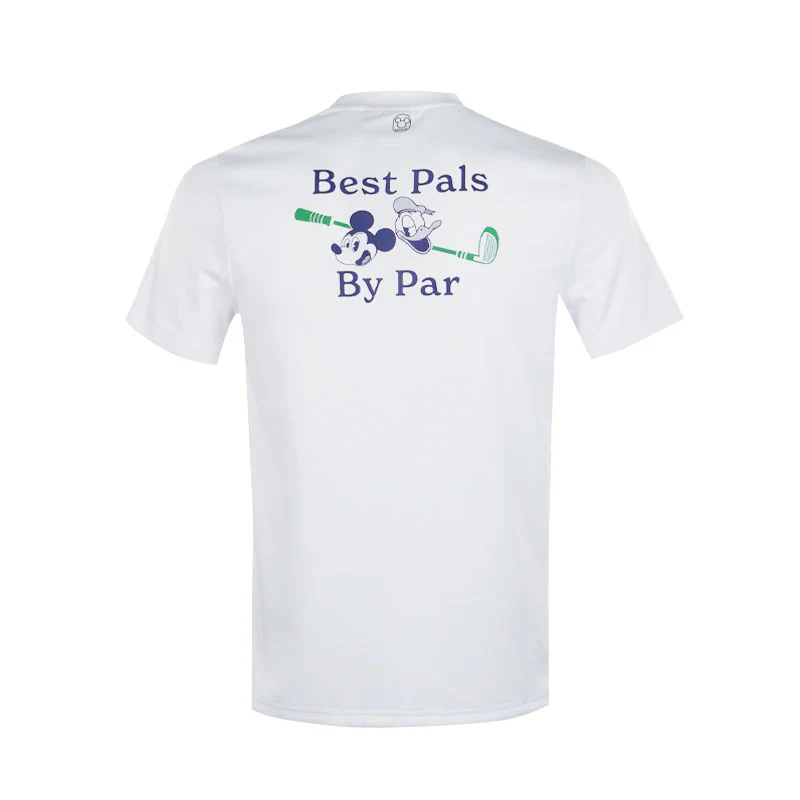 DISNEY Best Pals By Par Men's T-Shirt (White) - Image 2
