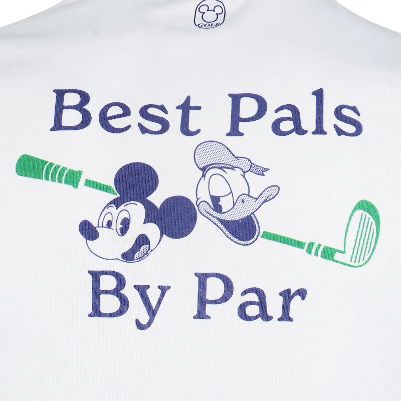 DISNEY Best Pals By Par Men's T-Shirt (White) - Image 4