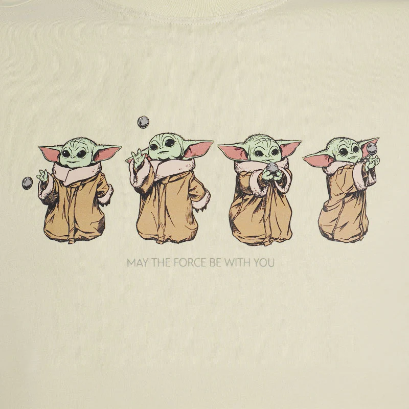 DISNEY Yoda Men's T-Shirt (Khaki) - Image 3